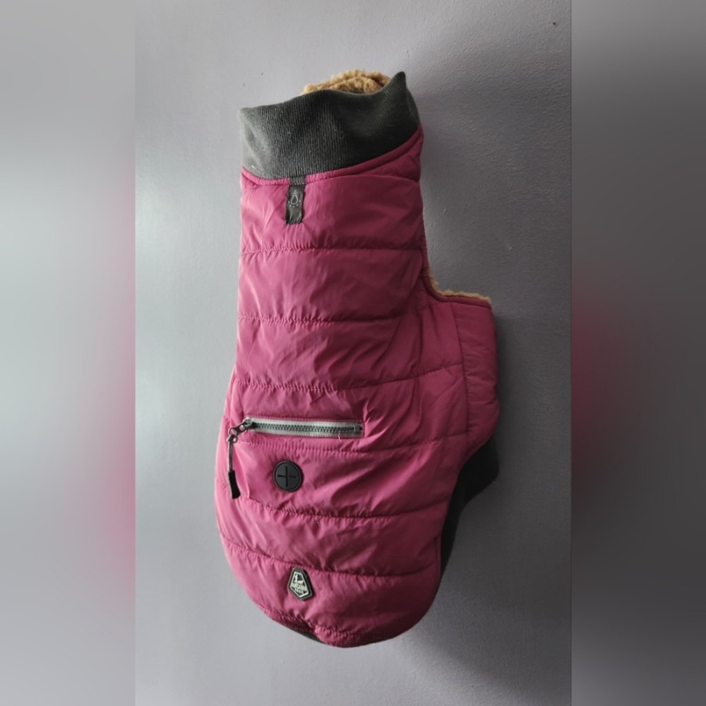 ARCADIA DOG - REFLECTIVE FLEECE LINED COAT (M)